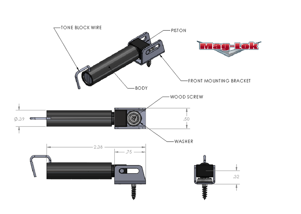 Maglok: Tremolo Anti-Deflection Device | SuperVee